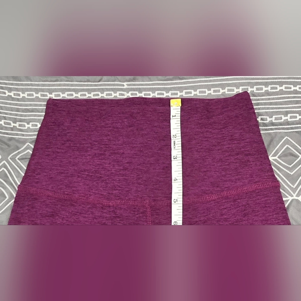 Beyond Yoga High Waisted Leggings In Heather Magenta Size Small - Picture 6 of 8